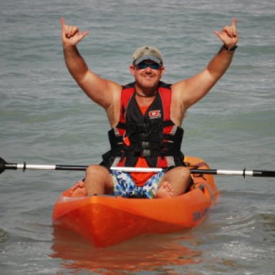 Kayak guide Scott Sundby