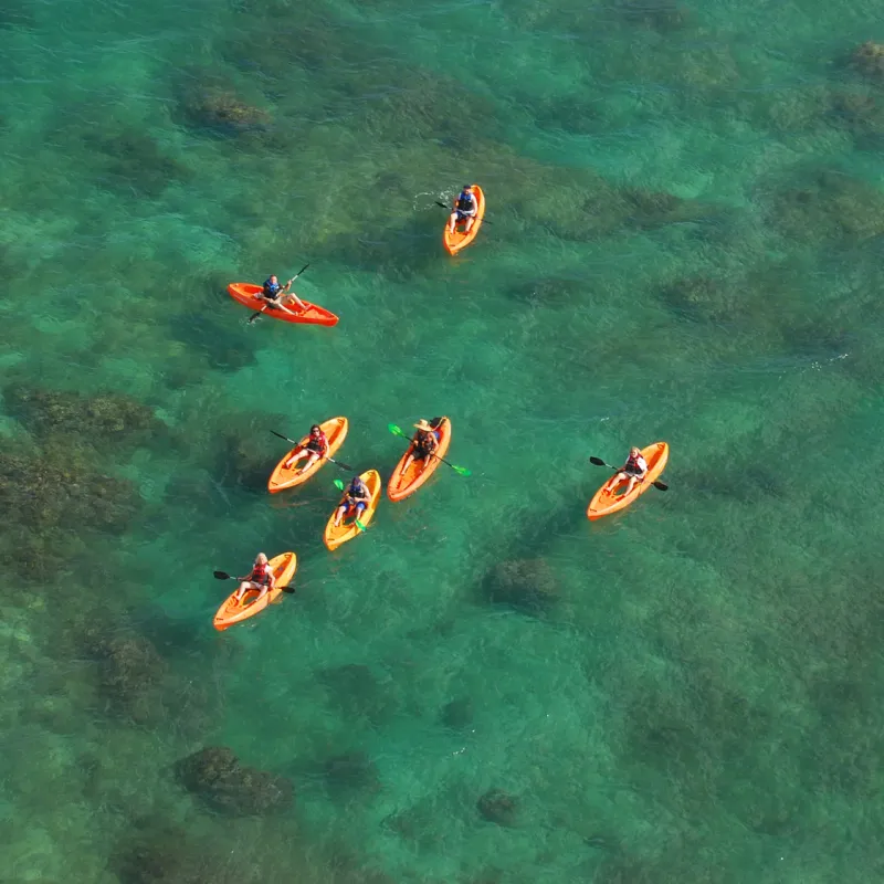 underwater view of a swimming pool